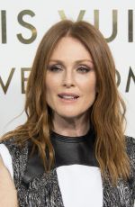 JULIANNE MOORE at Louis Vuitton’s Boutique Opening at Paris Fashion Week 10/02/2017