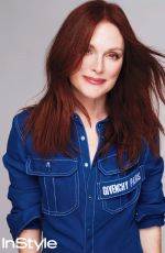 JULIANNE MOORE in Instyle Magazine, October 2017