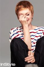 JULIANNE MOORE in Instyle Magazine, October 2017