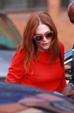 JULIANNE MOORE Out and About in New York 10/10/2017