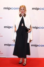 JULIET RYLANCE at Mipcom Opening Cocktail in Cannes 10/16/2017