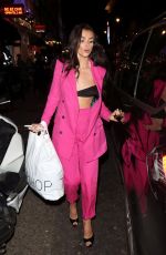 KADY MCDERMOTT Leaves Breast Cancer Awareness Month in London 10/25/2017