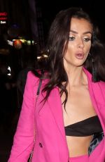 KADY MCDERMOTT Leaves Breast Cancer Awareness Month in London 10/25/2017