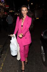 KADY MCDERMOTT Leaves Breast Cancer Awareness Month in London 10/25/2017