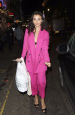KADY MCDERMOTT Leaves Breast Cancer Awareness Month in London 10/25/2017