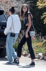 KAIA GEBRER Out and About in Malibu 10/06/2017