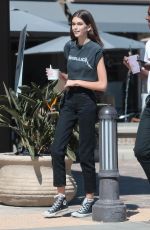 KAIA GEBRER Out and About in Malibu 10/06/2017