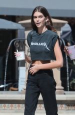 KAIA GEBRER Out and About in Malibu 10/06/2017