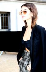 KAIA GERBER Arrives at Chanel Fashion Show in Paris 10/03/2017