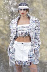 KAIA GERBER at Chanel Fashion Show at Paris Fashion Week 10/03/2017