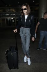 KAIA GERBER at LAX Airport in Los Angeles 10/04/2017