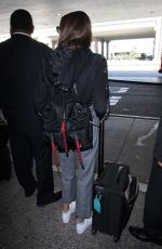 KAIA GERBER at LAX Airport in Los Angeles 10/04/2017