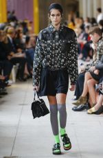 KAIA GERBER at Miu Miu Fashion Show in Paris 10/03/2017
