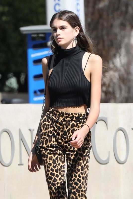 KAIA GERBER at Santa Monica College 10/07/2017