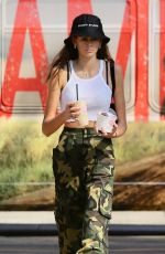 KAIA GERBER at Sunlife Organic Juice Shop in Malibu 10/09/2017