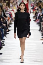 KAIA GERBER at Valentino Runway Show at Paris Fashion Week 10/01/2017