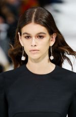 KAIA GERBER at Valentino Runway Show at Paris Fashion Week 10/01/2017