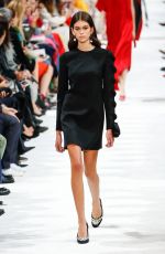 KAIA GERBER at Valentino Runway Show at Paris Fashion Week 10/01/2017