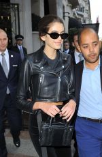 KAIA GERBER Leaves Her Hotel in Paris 10/03/2017