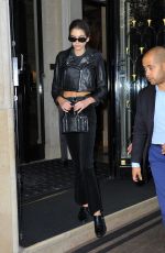 KAIA GERBER Leaves Her Hotel in Paris 10/03/2017