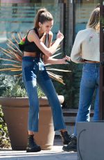 KAIA GERBER Leaves Ollo Restaurant in Malibu 10/11/2017