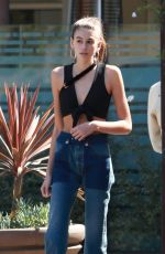 KAIA GERBER Leaves Ollo Restaurant in Malibu 10/11/2017