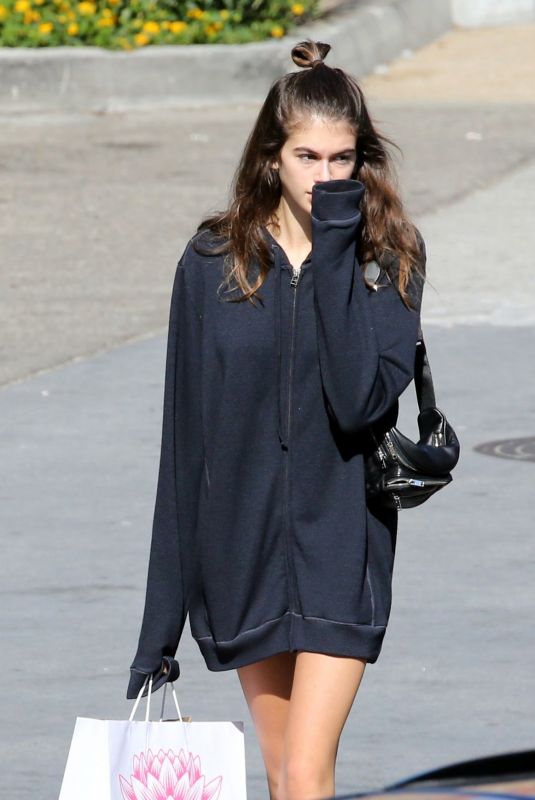 KAIA GERBER Out and About in Malibu 10/15/2017