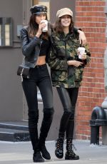 KAIA GERBER Out for Coffee with a Friend in New York 10/30/2017