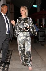 KALEY CUOCO at Craigs Restaurant in Los Angeles 10/07/2017