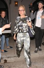 KALEY CUOCO at Craigs Restaurant in Los Angeles 10/07/2017