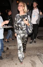 KALEY CUOCO at Craigs Restaurant in Los Angeles 10/07/2017