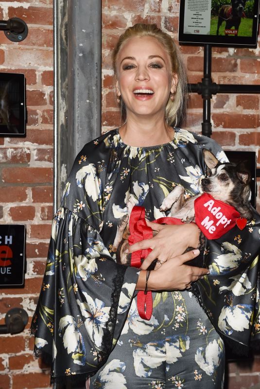 KALEY CUOCO at Much Love Animal Rescue Spoken Woof in Los Angeles 10/07/2017