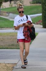 KALEY CUOCO Leaves a Gym in Studio City 10/03/2017