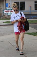 KALEY CUOCO Leaves a Gym in Studio City 10/03/2017