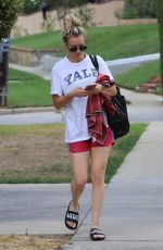 KALEY CUOCO Leaves a Gym in Studio City 10/03/2017