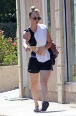 KALEY CUOCO Leaves Yoga Class in Los Angeles 10/02/2017