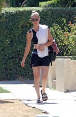 KALEY CUOCO Leaves Yoga Class in Los Angeles 10/02/2017