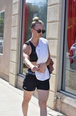 KALEY CUOCO Leaves Yoga Class in Los Angeles 10/02/2017