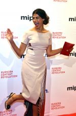 KARIMA MCADAMS at Mipcom Opening Cocktail in Cannes 10/16/2017