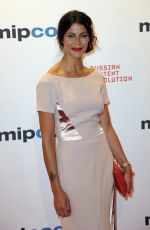 KARIMA MCADAMS at Mipcom Opening Cocktail in Cannes 10/16/2017