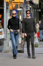 KARLIE KLOSS and Joshua Kushner Out in New York 10/22/2017