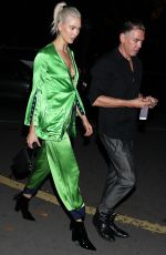 KARLIE KLOSS Arrives at CR Fashion Book Launch Party in Paris 09/30/2017