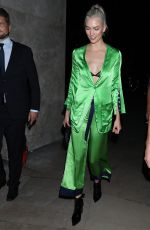 KARLIE KLOSS Arrives at CR Fashion Book Launch Party in Paris 09/30/2017