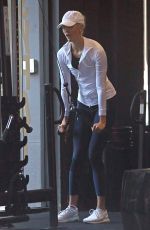 KARLIE KLOSS at a Gym in New York 10/19/2017
