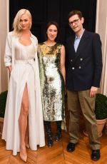 KARLIE KLOSS at CFDA and Vogue Fashion Fund Americans in Paris Cocktail in Paris 09/30/2017