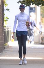 KARLIE KLOSS Training for Upcoming NYC Marathon in New York 10/04/2017