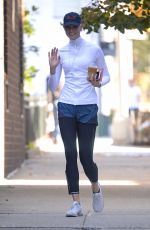 KARLIE KLOSS Training for Upcoming NYC Marathon in New York 10/04/2017