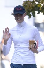 KARLIE KLOSS Training for Upcoming NYC Marathon in New York 10/04/2017