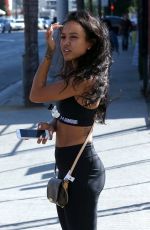 KARRUECHE TRAN in Tights Out in Los Angeles 10/04/2017