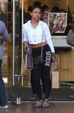 KARRUECHE TRAN Shopping at The Grove in Los Angeles 10/02/2017